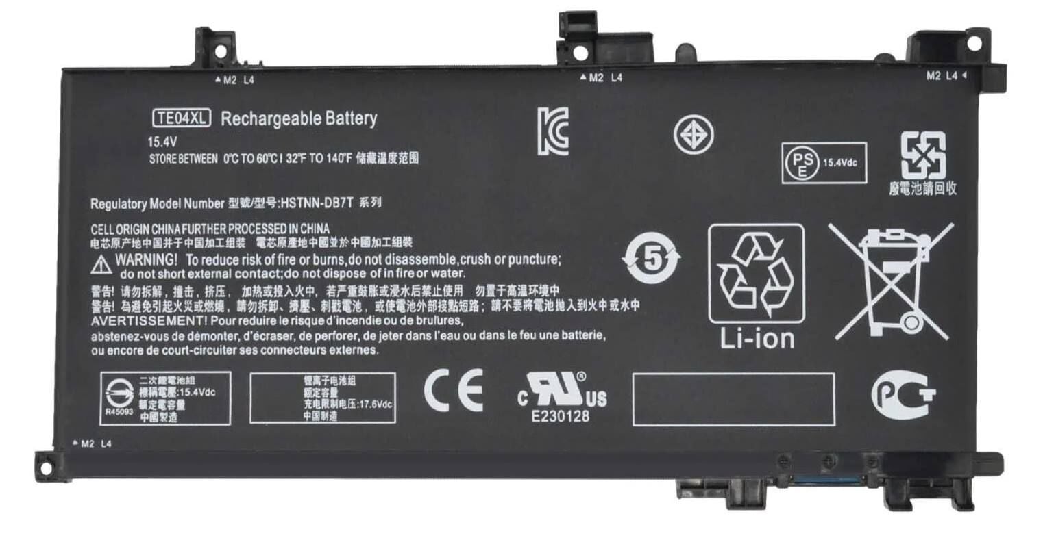 HP TE03XL TE04XL Omen 15-ax, Pavilion 15-BC, TPN-Q173 849910-850 849570-541 905175-2C1 905277-855 HSTNN-DB7T Batarya A+++ Hp Pili