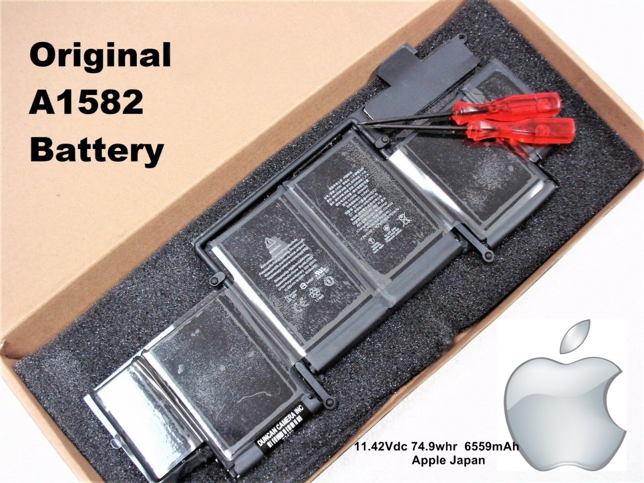 Apple Pro 13'' Retina A1502 emc A1502 MacBook Early 2015 74.9Wh