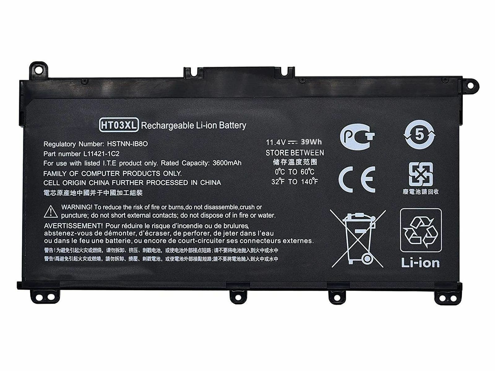Hp 14-cf, 14-ck, 14-cm 14q-cs, 14s-cf, 14s-cr 15-da, 15-db 15-dw 15q-ds, 15s-du, 15s-fq 17-by, 17-ca, 17t-by 14-ce, 15-cs, 15-cu 15-cw, 15t-cu, Pavilion x360 14-dh, x360 14m-dh, x360 14t-dh, x360 15-dq, x360 15t-dq 17-cn Batarya