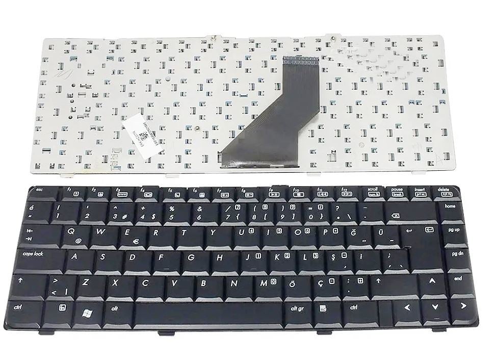 HP PAVILION DV6000 DV6500 KLAVYE Q- TÜRKÇE AT1A, AT8A, AT8T, NSK-H5A01, 441426-031, AEAT8TPU319, MP-05583US-920 olan ve Hp Pavilion dv6000, dv6100, dv6200, dv6700, dv6800, dv6930 notebook modellerine uyumlu klavye