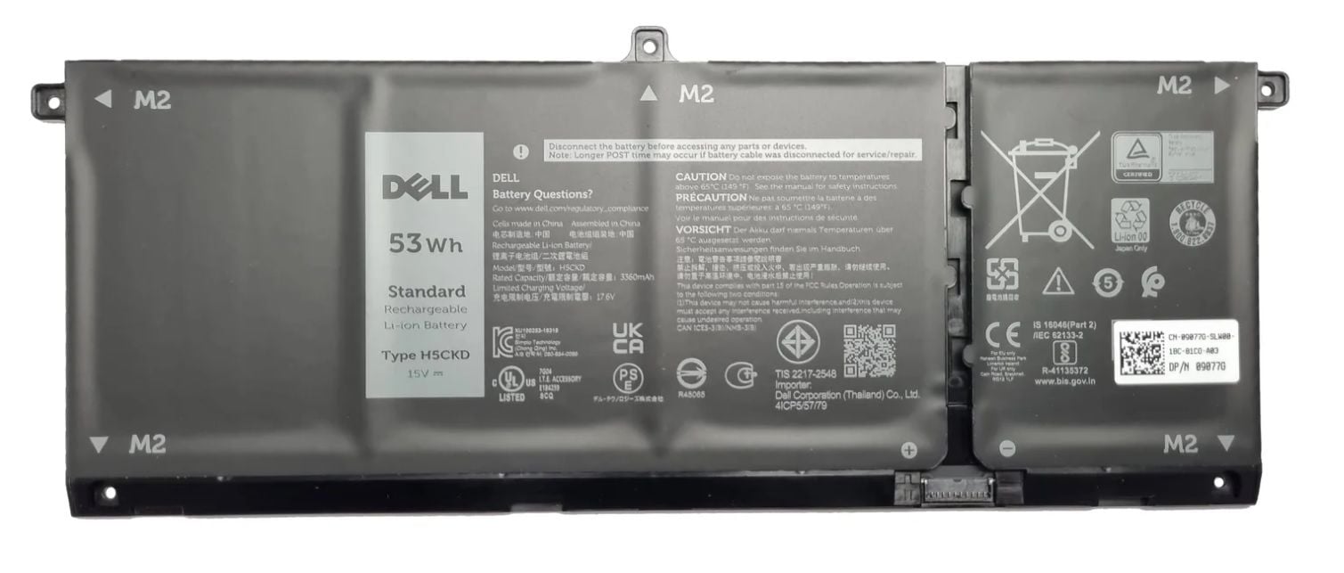 Dell H5CKD TXD03 9077G JK6Y6 CF5RH, P101F, P102F, P126G, P129G, P130G Inspiron 5401 5402 5408 5501 5508,5300 5301 5400 2-IN-1 5401 5402 5406 2-IN-1, 5409 7300 7405 2-IN-1 Latitude 3410, 3510 Vostro 5301 5401 5402 09077G Batarya Dell pili