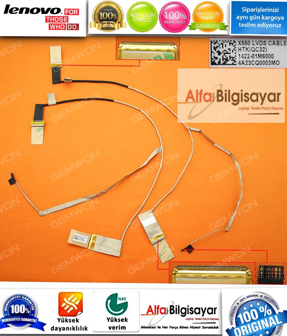 Asus A550 X550 D551 R510 Lcd Cable 1422-01M6000 Lcd Cable Led Lcd Data Flex Lvds Kablo Asus X550 X550ln X550ca X550cc X550cl X550dp X550ea X550jd X550jk X550la X550lav X550lb X550lc X550ld X550ldv X550lnv X550vb X550vc X550vl X550wa X550we X550za X550ze