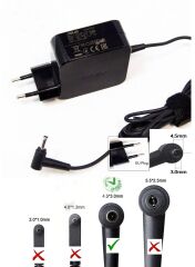 Orjinal Asus 19V 3.42A 65w 4.5mm×3.0 mm PA-1650-48 İğne uç  Adaptör Şarj Cihazı, adp-65gd d, expertbook vivobook X - P Serisi ADP-65GD P, ADP-65GD B, ADP-65AW A, ADP-65DW A, ADP-65DW B, ADP-65WH EXA1203YH, EXA1203XH, EXA1208EH, EXA1208UH PA-1650-78,
