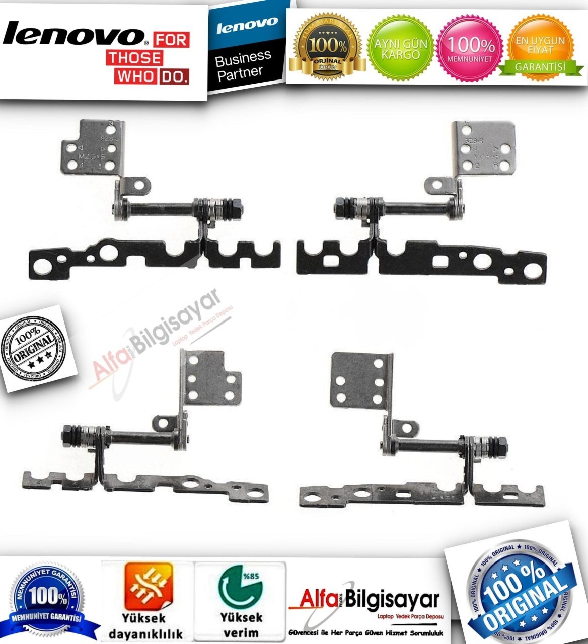 lenovo ideapad y50 y5070 y50 70 y50-70 y50-3d y50-50 y50-80 20378  Serisi Laptop Hinges Menteşe Takımı Sag