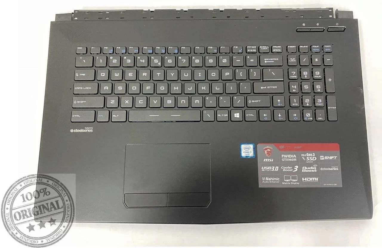 MSI GL72 GP72  GP72VR GL72M MS-1793 MSI MS-1795 MS-1796 MSI MS-1793 MS-1799 Üst Kasa Klavyeli Kasa