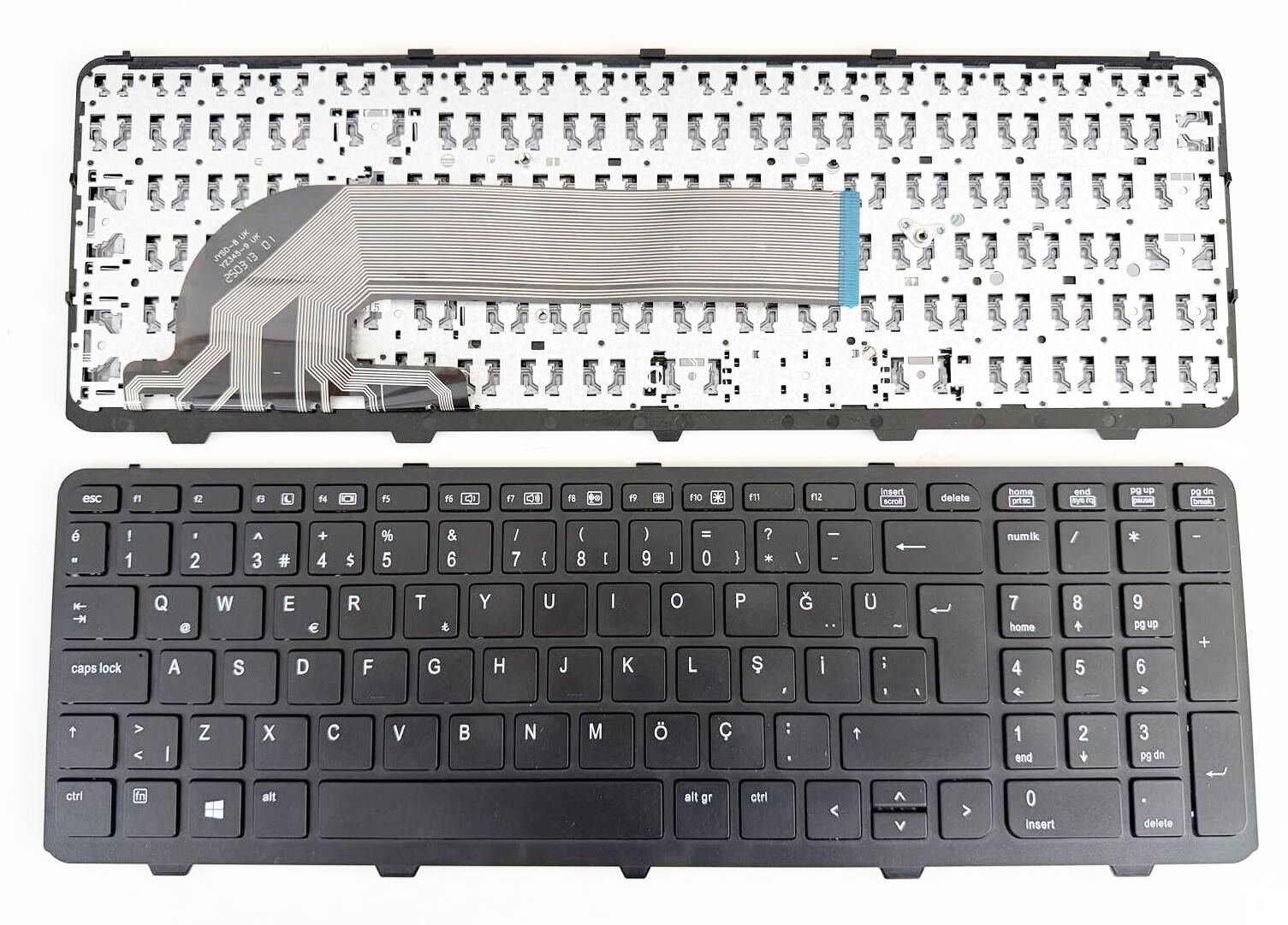 HP ProBook 450 G0, 450 G1, 450 G2, 455 G1, 455 G2, 470 G0, 470 G1, 470 G2   E9Y02EA E9Y16EA E9Y38EA E9Y39EA E9Y45EA E9Y54EA J4S16EA J4S31EA 9K12EA K9K47EA L3Q40EA L7Z39EA N0Z28EA H0V07EA E9Y75EA  Tuş Takımı