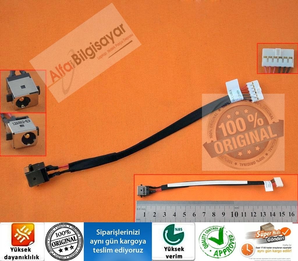 Asus ASUS K56 K56C K56CA K56CB K56CM K56V  Kablolu  Dc Power Jack Dc dk Jack