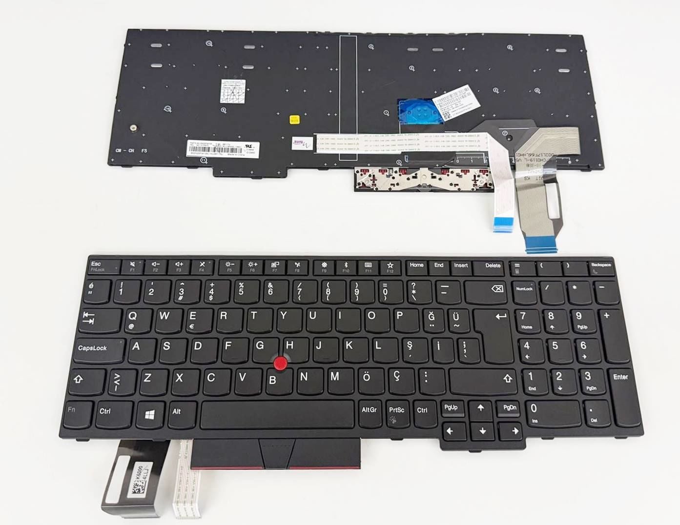Lenovo Thinkpad E580 E585 E590 E595 L580 L590 20q7 P52 P72 T590 20n4 20n5 20mb 20m9 20lw 20ks 20nb 20nc 20nf Tp00095a TP00104A Klavye Tuş Takımı