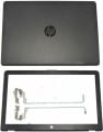 HP Siyah Renk 15-bw, 15-bs, 15-br, 15-Ra, 3168ngw 15-rb 250 g6, 255 g6, 256 G6, 258 G6, TPN-C129, TPN-C130, 924899-001, 250g6 15-ra 15-rb 15-BSXX 15-bs0xx 15-bs1xx LCD Back Cover kasa Lcd Kasa Cover Kapak + Bezel Çerçeve + menteşe