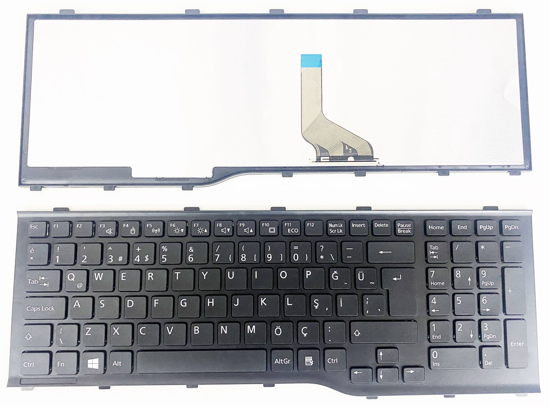 Fujitsu Lifebook Ah532 A532 Ah562 N532 Nh532  Klavye Tuş Takımı