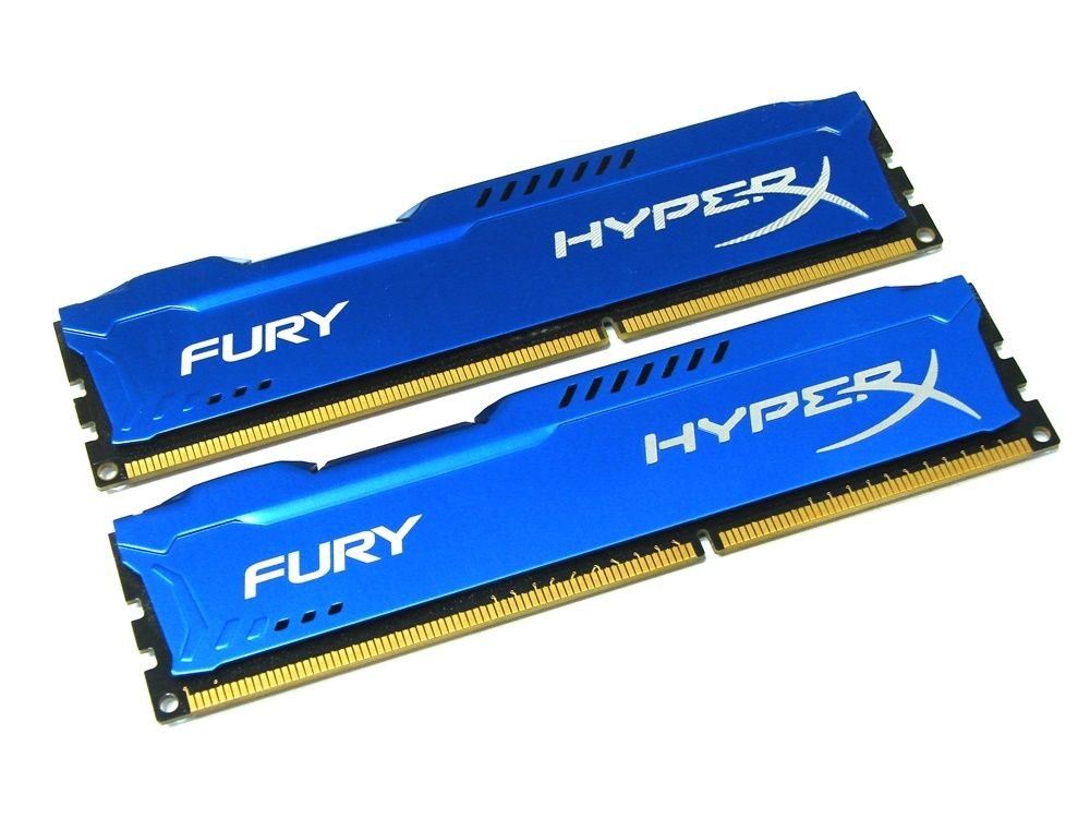 HyperX Fury 8GB DDR3 メモリ 2個 計16GB Hyperx Fury Blue 16GB (2X8GB)1600MHZ Ddr3 Ram (HX316C10F/8