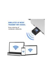 300Mbps Wireless USB Wi-Fi Adaptör Dongle Network Lan Aparatı