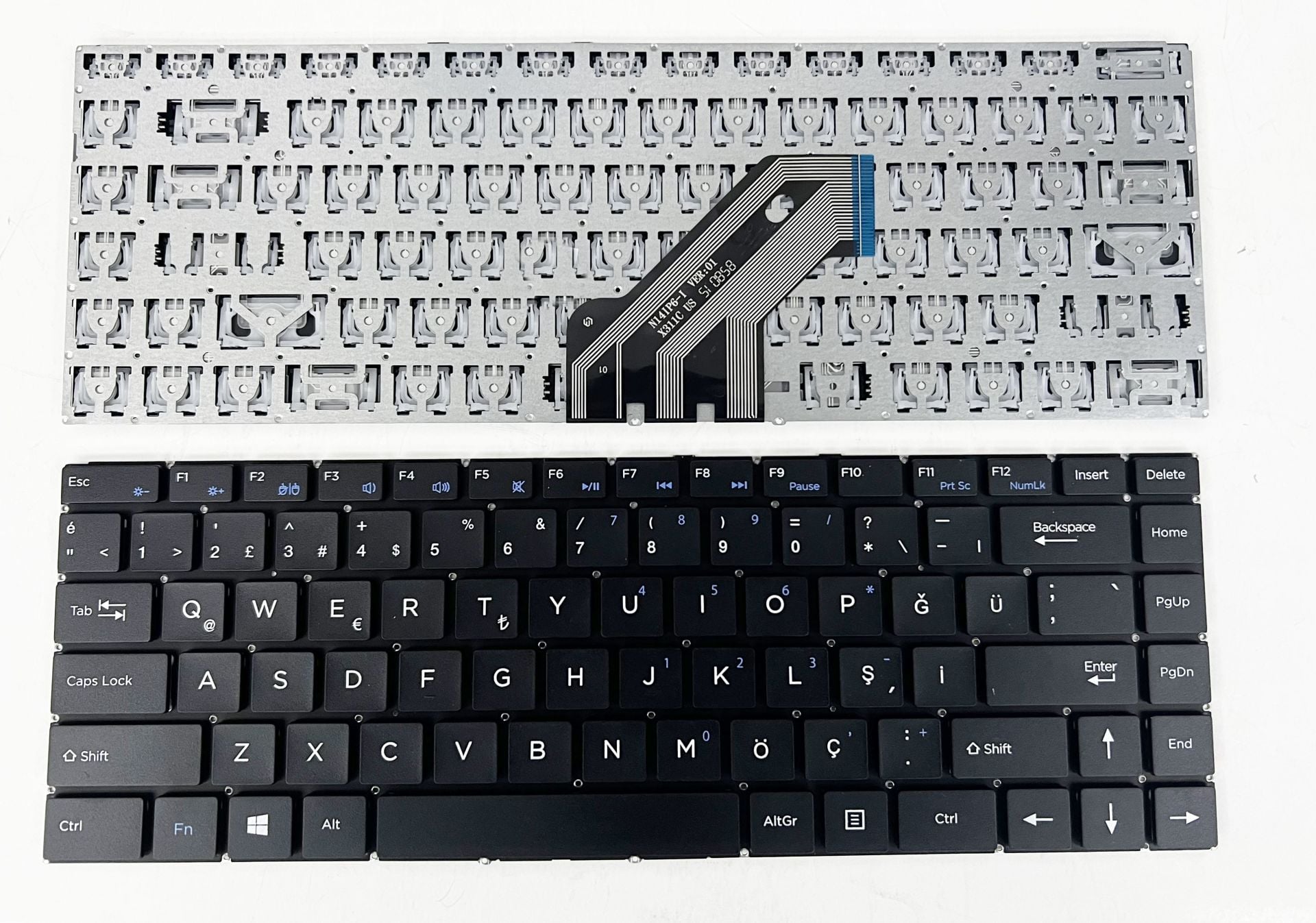 Casper Nirvana C350 C350.5005 C350.6287 Klavye Tuş Takımı  i3 - i5 - i7 Serisi işlemcili modeller VERSİYON2