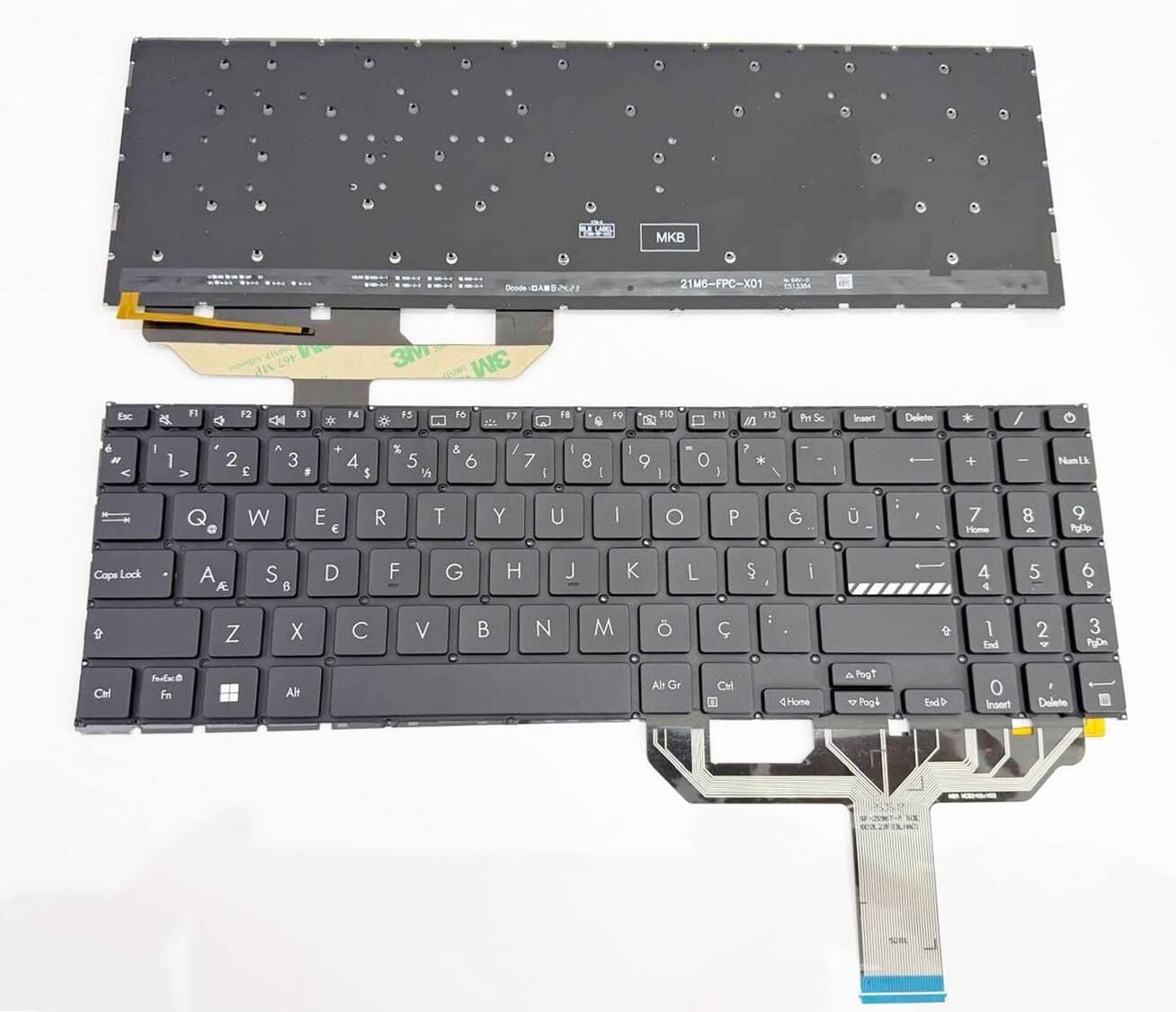 Asus Vivobook 15 X1502V X1502VA X1502Z X1502ZA X1504V X1504VA X1504z X1504za X1505z X1505za D1502 D1503 F1502z F1502za F1503 F1503z M15021 M1502ı M1502ıa M1502l M1502q X1505v X1505va X1505vau A1502v A1502z A1503z A1504v A1504z A1505v A1505z Klavye