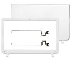 Toshiba Satellite Beyaz Renk  S50-B L50-B L50T-B S50-B S50T-B L55-B L55D-B L55T-B  Lcd Cover + Bezel çerçeve + Menteşe Takımı Kit Beyaz Renk