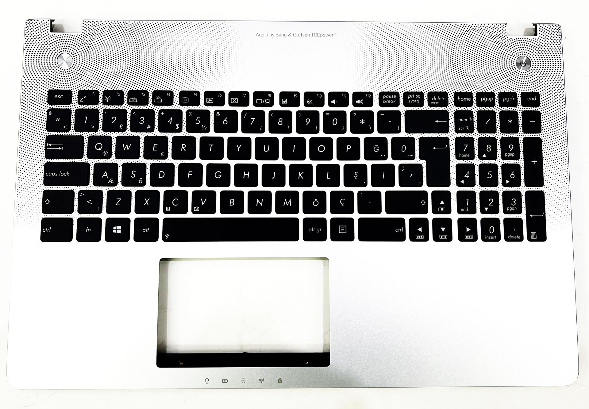 Asus N56 N56D N56DP N56DY N56J N56JR N56V N56VB N56VJ N56VM N56VV N56VZ N56JN N56Jk N56SL  N56V8   Üst Kasalı Klavye Kit