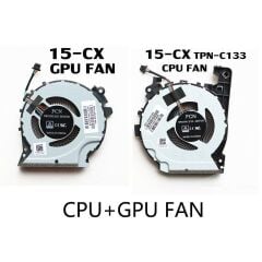 HP Pavilion Gaming 15-CX TPN-C133 L20334-001 DFS481305MC0T, DC28000KYF0 Gpu Cpu Sağ Sol Fan Takımı