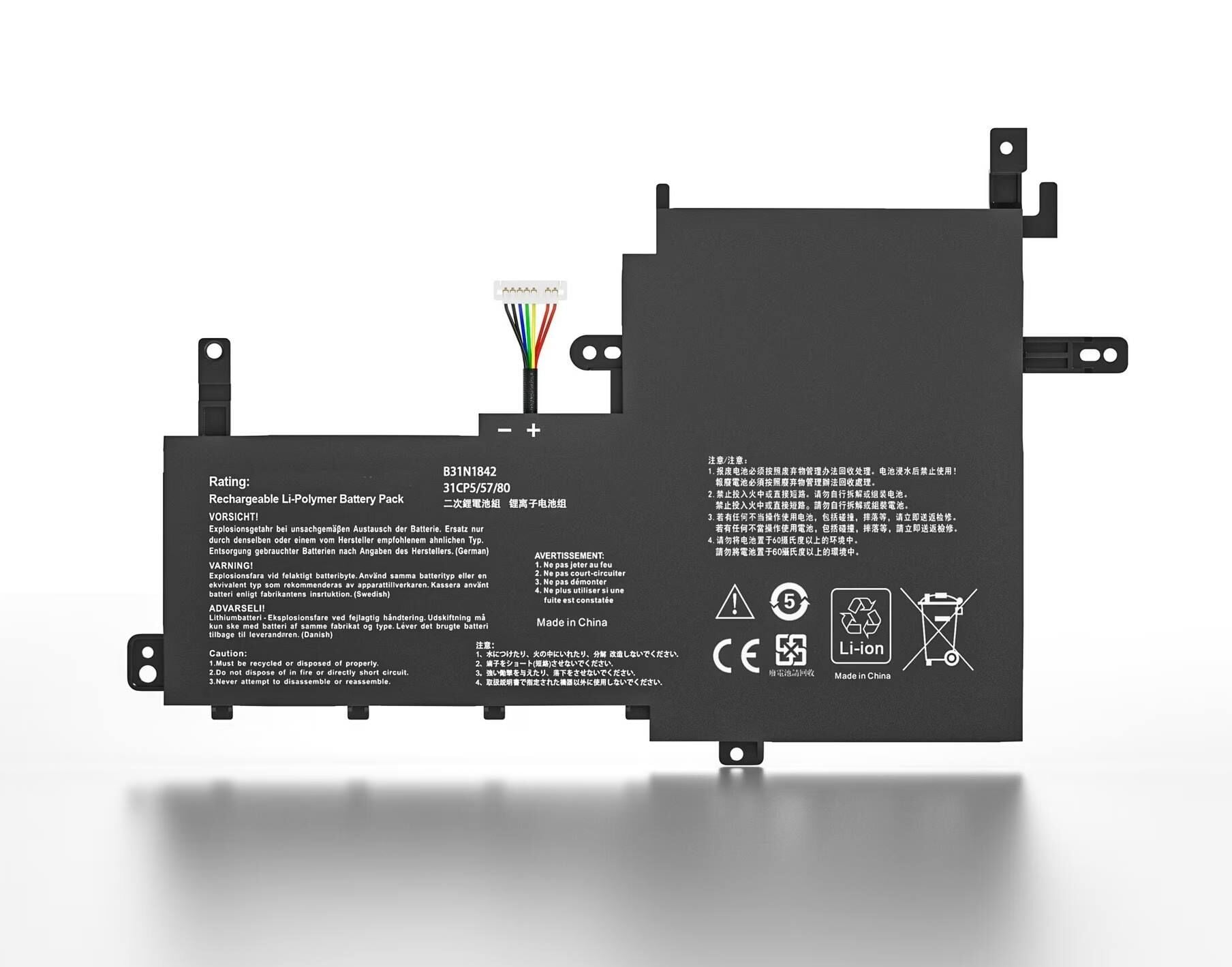 ASUS VivoBook B31N1842 X513EA X513EP X513EQ X531F X531FA K531F S531F S531FA S531FL V531F V531FA V531FL S5500F S5500FL V5050E V5050EA X513ı  X513u  X531f  Batarya Pil