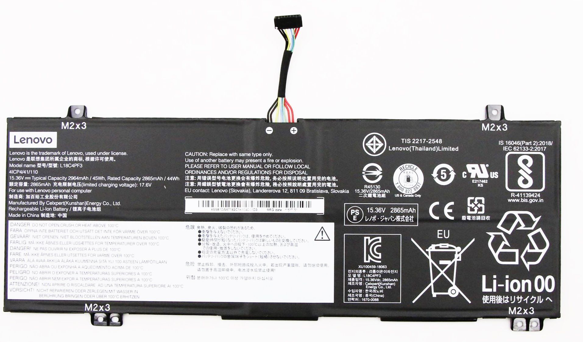 Lenovo Orjinal ideapad C340-14Iwl C340-14Iml C340-14Api Flex-14Iwl Flex-14Api  81Ss 81N6 81N4 81Tk S540-14IWL S540-14Api S540-14Iml L18M4Pf3  L18M4Pf4 L18C4Pf3 Batarya