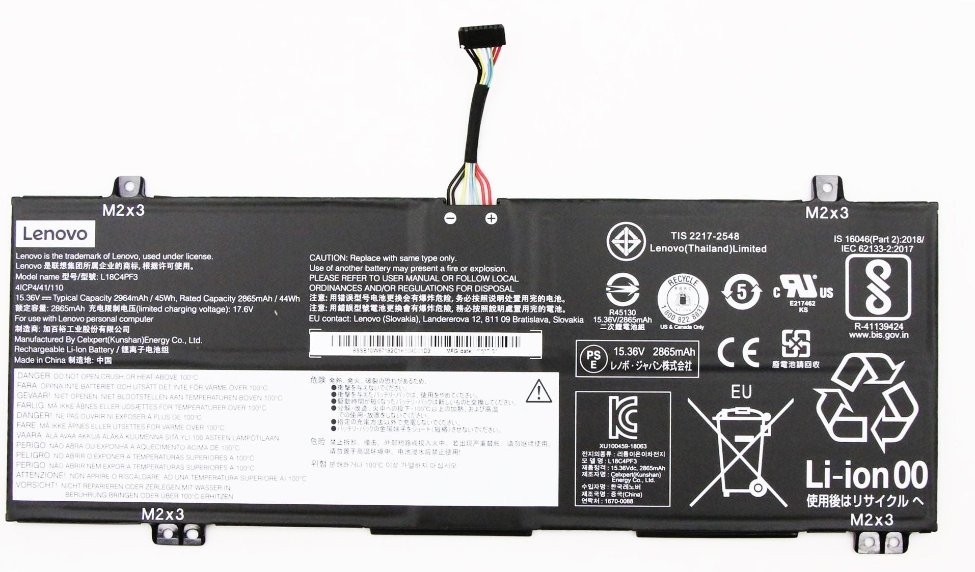 Lenovo Orjinal ideapad C340-14Iwl C340-14Iml C340-14Api Flex-14Iwl Flex-14Api  81Ss 81N6 81N4 81Tk S540-14IWL S540-14Api S540-14Iml L18M4Pf3  L18M4Pf4 L18C4Pf3 Batarya