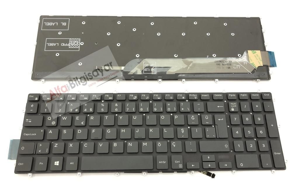 Dell Inspiron orjinal Işıklı G3 15 3590, 3593 P75F p72f p89f p82f 5565 5567 17 5765 5767 7566 7567 9J9KG 09J P65F001 Inspiron 15 Gaming 7577 p35e, G3 3779, P66F, g3 15 3579, Klavye Tuş Takımı