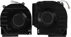 HP Victus 16-R, 16T-S, 16-S, 16T-R, HP Omen 16-WD 16-XD  TPN-C169 N44738-001, MG75091V1-C180-S9A, MG75091V1-C190-S9A 12v 4 pin, Gpu-Cpu Sağ Sol Fan Takımı