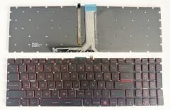 MSI GL62 GL62VR GL62M GL72 GE72 GF62 GE62 CX62 GL63 GL65 GL75, WS60 GS60 GS70 GT62 GT72 GP62 GP62VR GS63  GP72 GP73 GT73VR GS72 MS-16J9 MS-1792 MSI MS-16J1 MS-16J2 MS-16J1C MS-13J3 MS-16J9 MS-179B MS-16JB Işıklı Kırmızı Q-Türkçe Klavye
