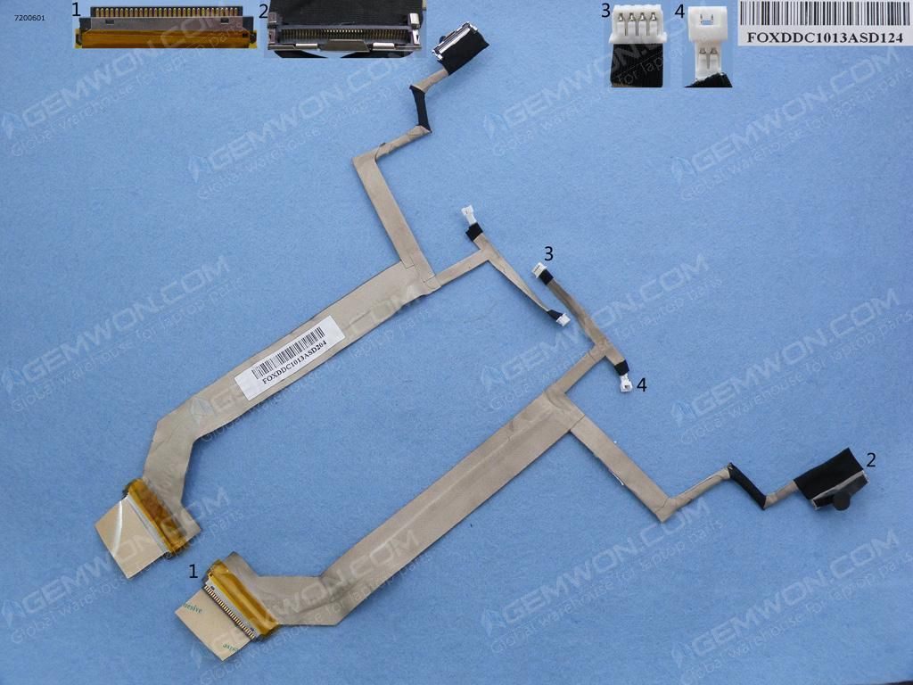 Hp Pavilion DV6-1000 Serisi  Flourasanlı  Data Kablo FOXDDC1013ASD415