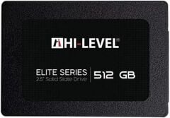 Hi-Level 512GB Elite HLV-SSD30ELT-512G 560-540MB-s 2.5'' SATA3  SSD Disk