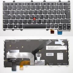 Lenovo Thinkpad Yoga 370 20JH 20JJ, X260 20F5 20F6, X380 20LH 20LJ, Yoga 260 20Fd 20Fe 20Gs 20Gt, Klavye Tuş Takımı Işıklı