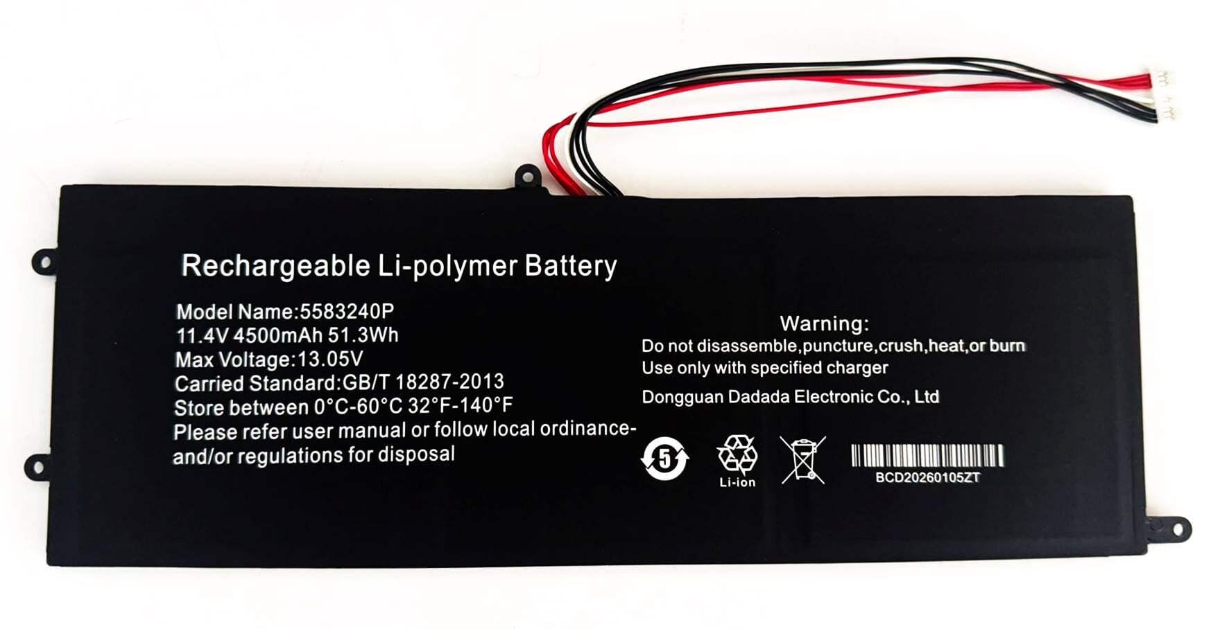 i-Life Zed Air CX3, CX5, CX7 u527278pv-3s Batarya A+++ Pil Sıfır