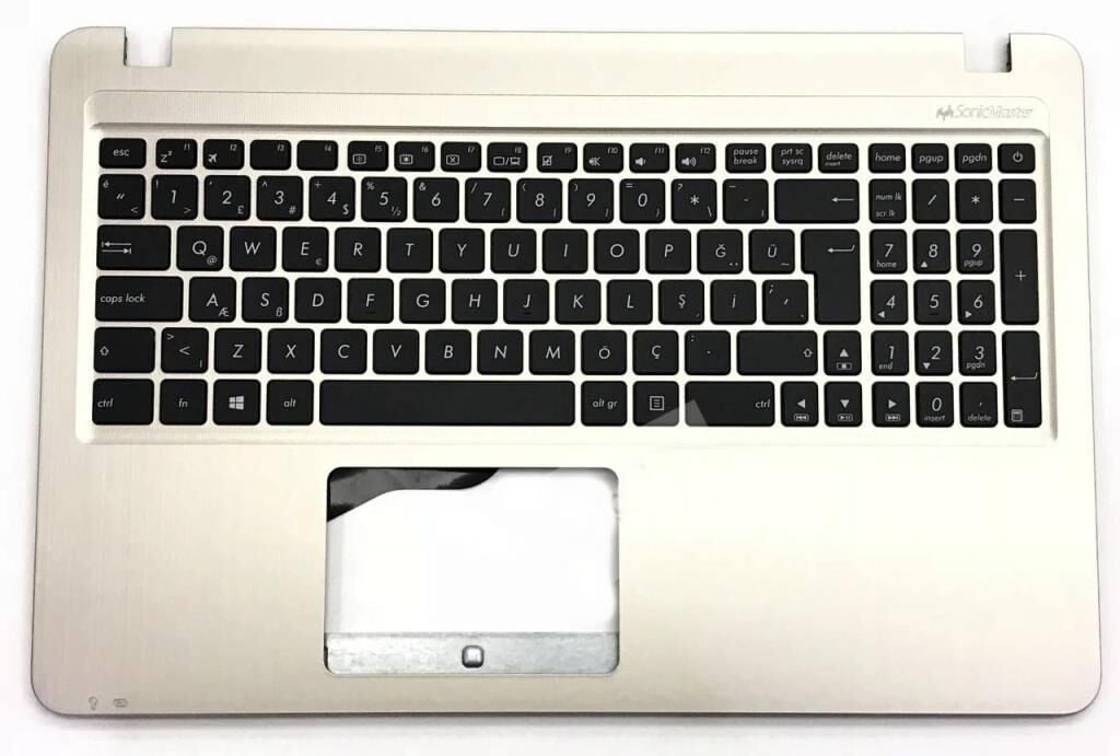 Asus X540 X540SA X540LA X540LJ  540CA A540L K540L A540 x540UB A540U R540 R540L R540LA R540LJ R540S R540SA R540SC A540L K540L A540 A540U  Üst Kasa Dahil Klavye Keyboard Tuştakımı