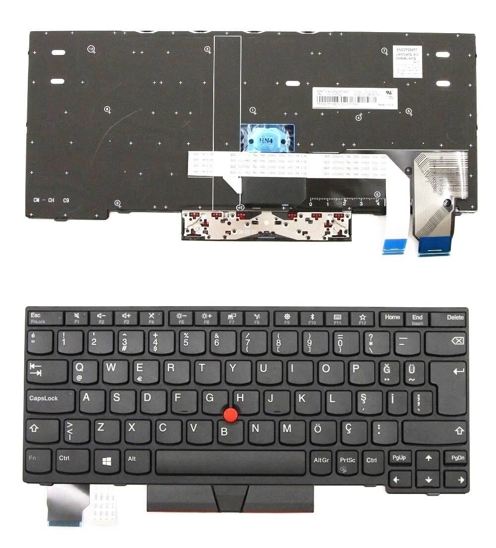 Lenovo ThinkBook X280 A285 X390 X395 L13 Yoga Gen2,  X13 Gen1, x13 Gen2, S2 5TH GENX13 Gen1, 20KF 20KE 20MW 20MX 20NM 20Q0 20Q1 20R3 20R4 20R5 20R6 01YP187 Klavye Tuş Takımı