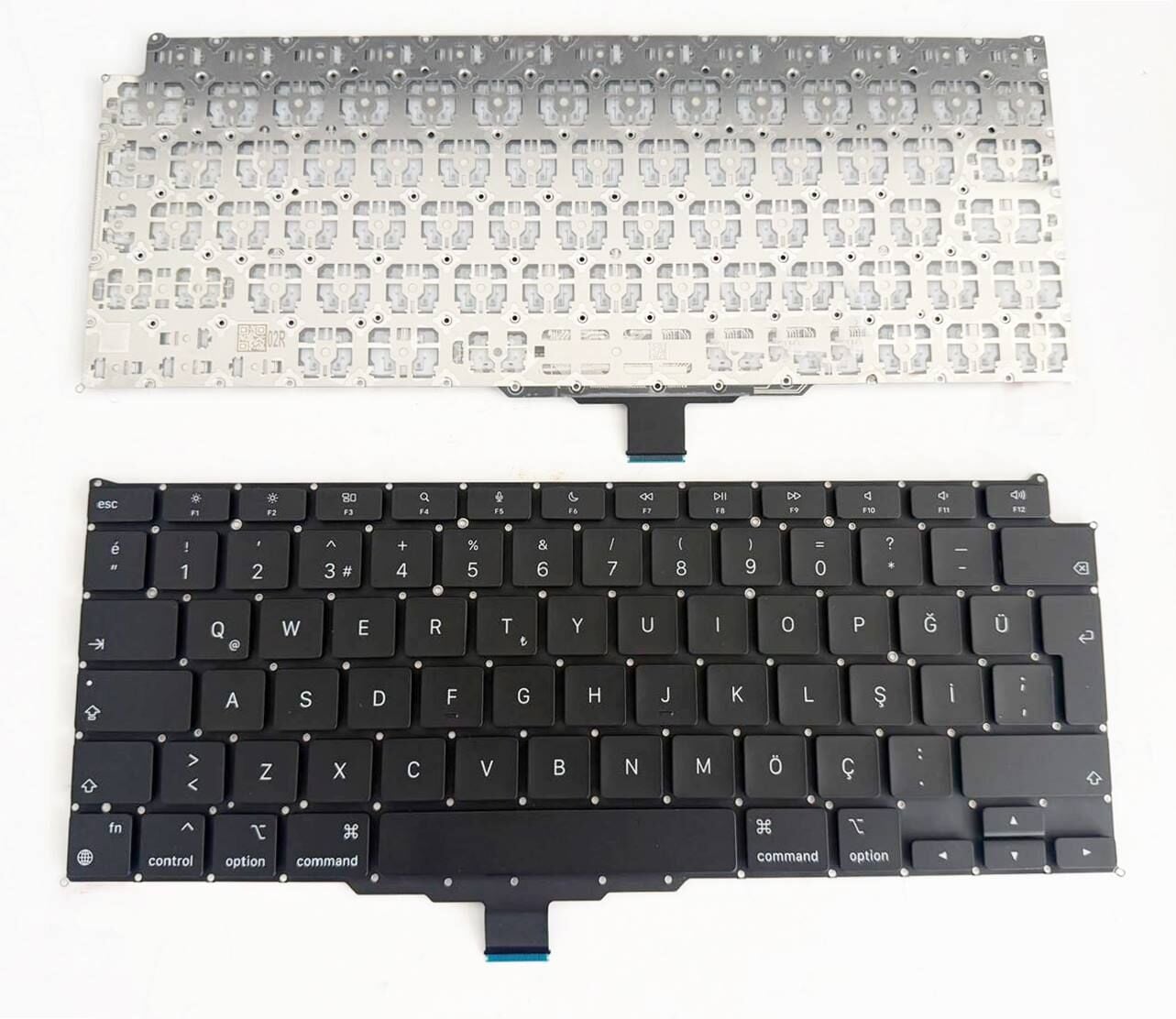 Apple MacBook Air 13 inch M1 A2337 EMC 3598 EMC3598 2020 2021 MGN6TU/A, MGN93TU/A, MGND3TU/A, MGN73TU/A, MGNA3TU/A, MGNE3TU/A Klavye Büyük enterli Türkçe Tuş Takımı