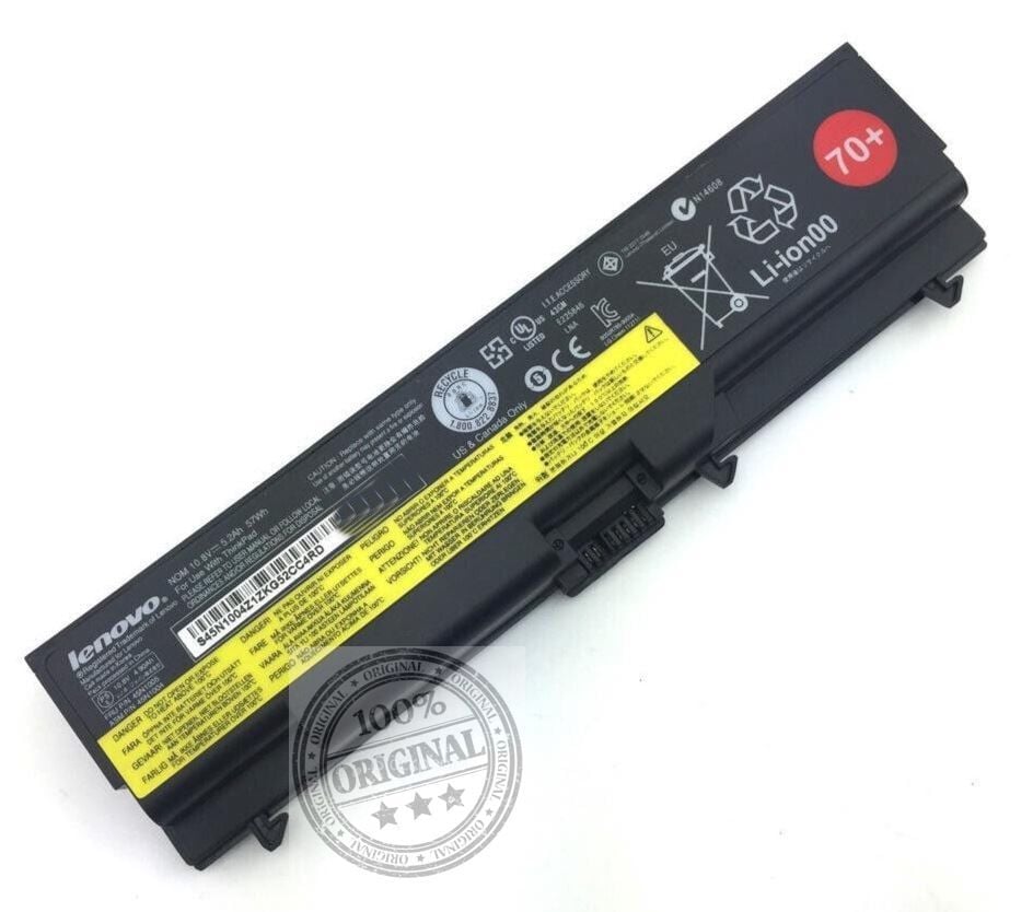 Lenovo ThinkPad orijinal L430, 2465, 2466, 2468, T530 2359, 2392, 2394, L530 2475, 2478, 2479, 2481, T530I, T430, 2342, 2344,2347, 2349, 2351, 2352, W530, 2436, 2438, 2439, 2441, 2447, T430I, W530I, 45N1000, 45N1001, 45N1004, 45N1005, Batarya Pil