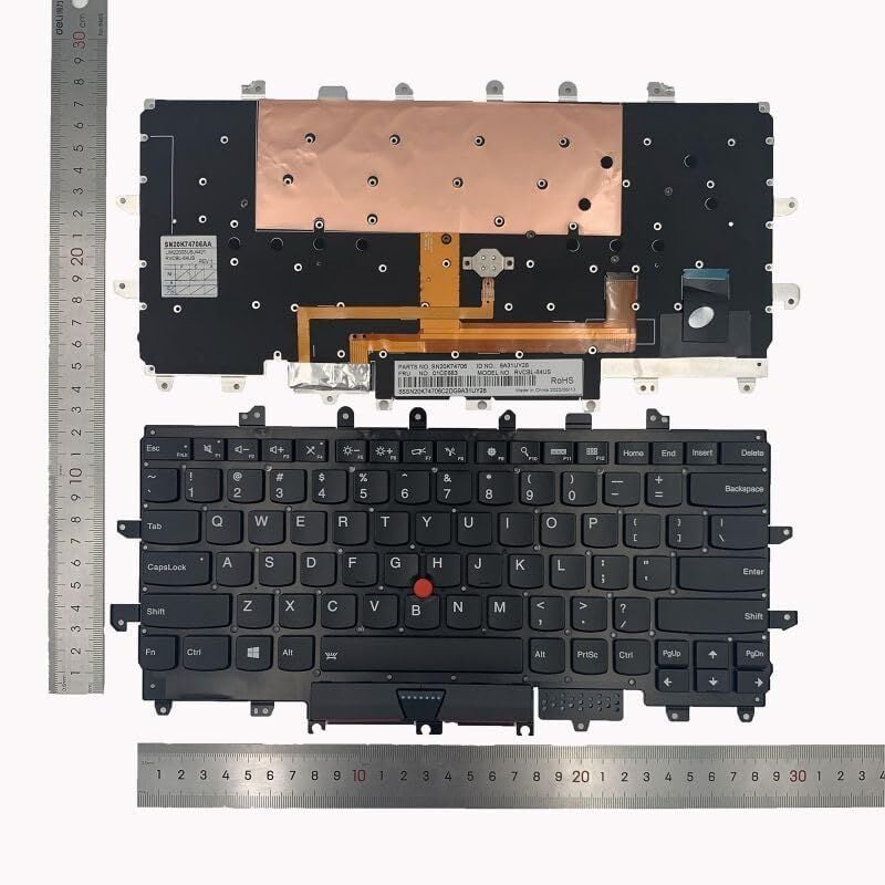 Lenovo Thinkpad X1 Carbon 4th Gen 4 MT: 20FB 20FC Backlight Klavye 00PA702 SN20K74750, SN20K74706, 00PA701 01AV200 01AV161 X1C 2016 US English
