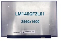 14.0'' IPS 2560×1600 400nits WLED eDP 40pins LM140GF2L LM140GF2L01 Lcd Panel Ekran
