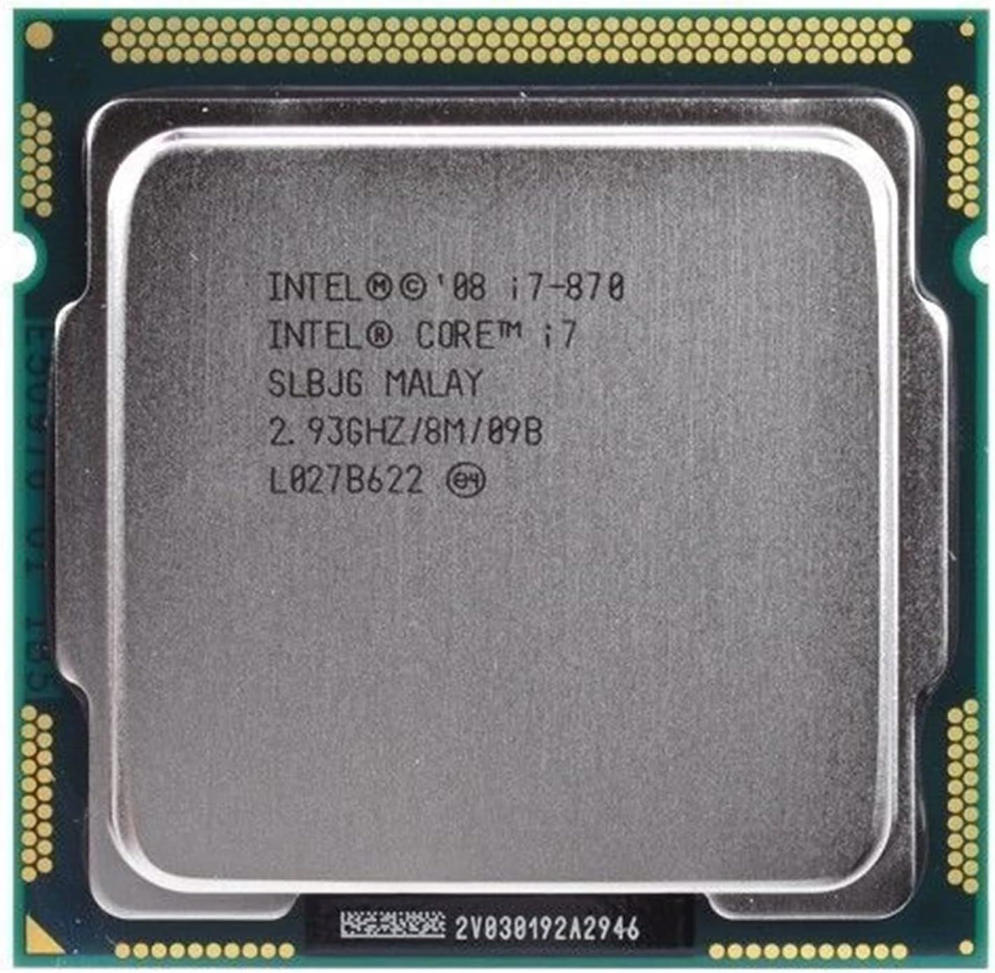 Intel Core i7 870 İşlemci Dört Çekirdekli 2.93GHz LGA 1156 pin 8M