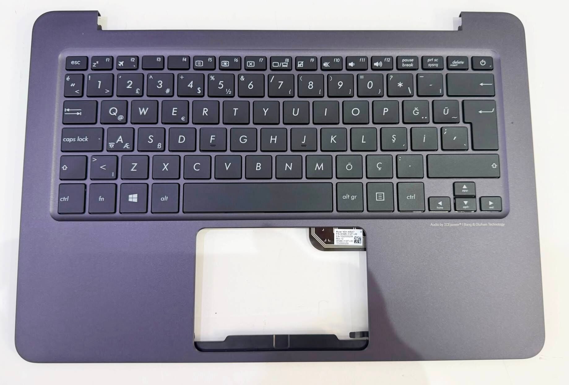 Asus Zenbook Ux305 Ux305u Ux305ua Ux305c Ux305ca Ux305f Ux305fa ux305la Üst kasa Klavye Kasası takım