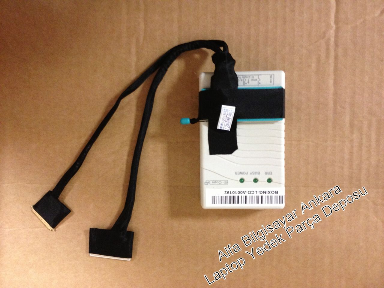 Lcd Panel Notebook Ekran Bios Programlayıcı   40 Pin Led ve 30 Pin Flourasanlı   Ekranlar İçin Bios Programlayıcı