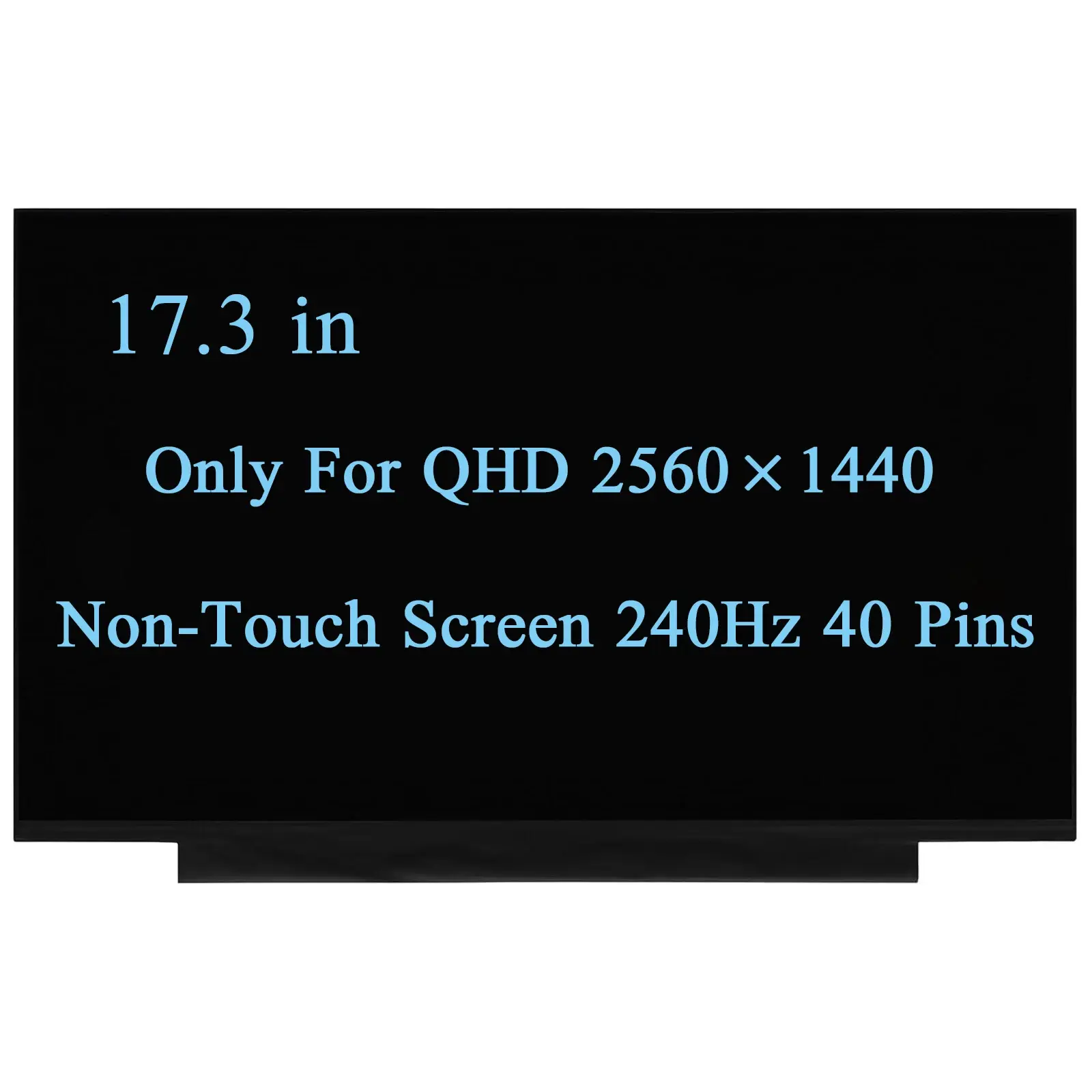 17.3 QHD (2560x1440) 240hz 40 pin IPS NE173QHM-NZ2 NE173QHM-NZ3 NE173QHM-NZ5 Lcd panel Ekran