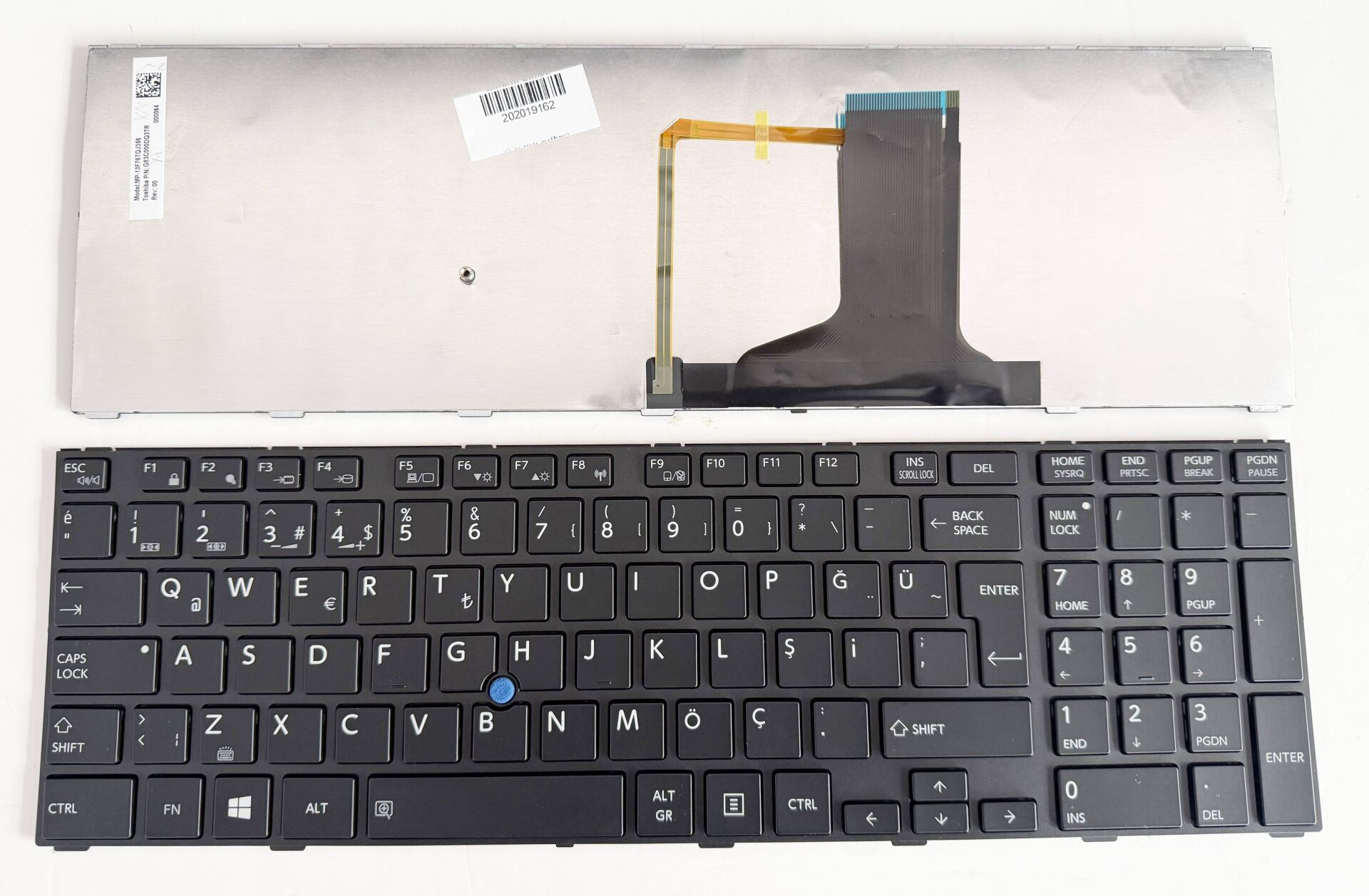 Toshiba Tecra A50-A Serisi A50-A-1EE A50-A-1EF A50-A-1FP mp-13f76tqj356 Klavye Aydınlatmalı Tuş Takımı