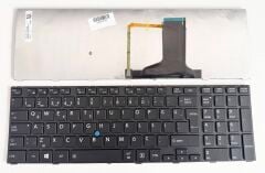 Toshiba Tecra A50-A Serisi A50-A-1EE A50-A-1EF A50-A-1FP mp-13f76tqj356 Klavye Aydınlatmalı Tuş Takımı