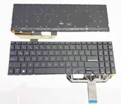 Asus Vivobook Go 15 E1504, E1504F, E1504FA, E1504G, E1504GA Expertbook B1 B1502bc B1502cb B1502cba B1502cg B1502cga B1502cv B1502cva Klavye Işıklı Tuş Takımı