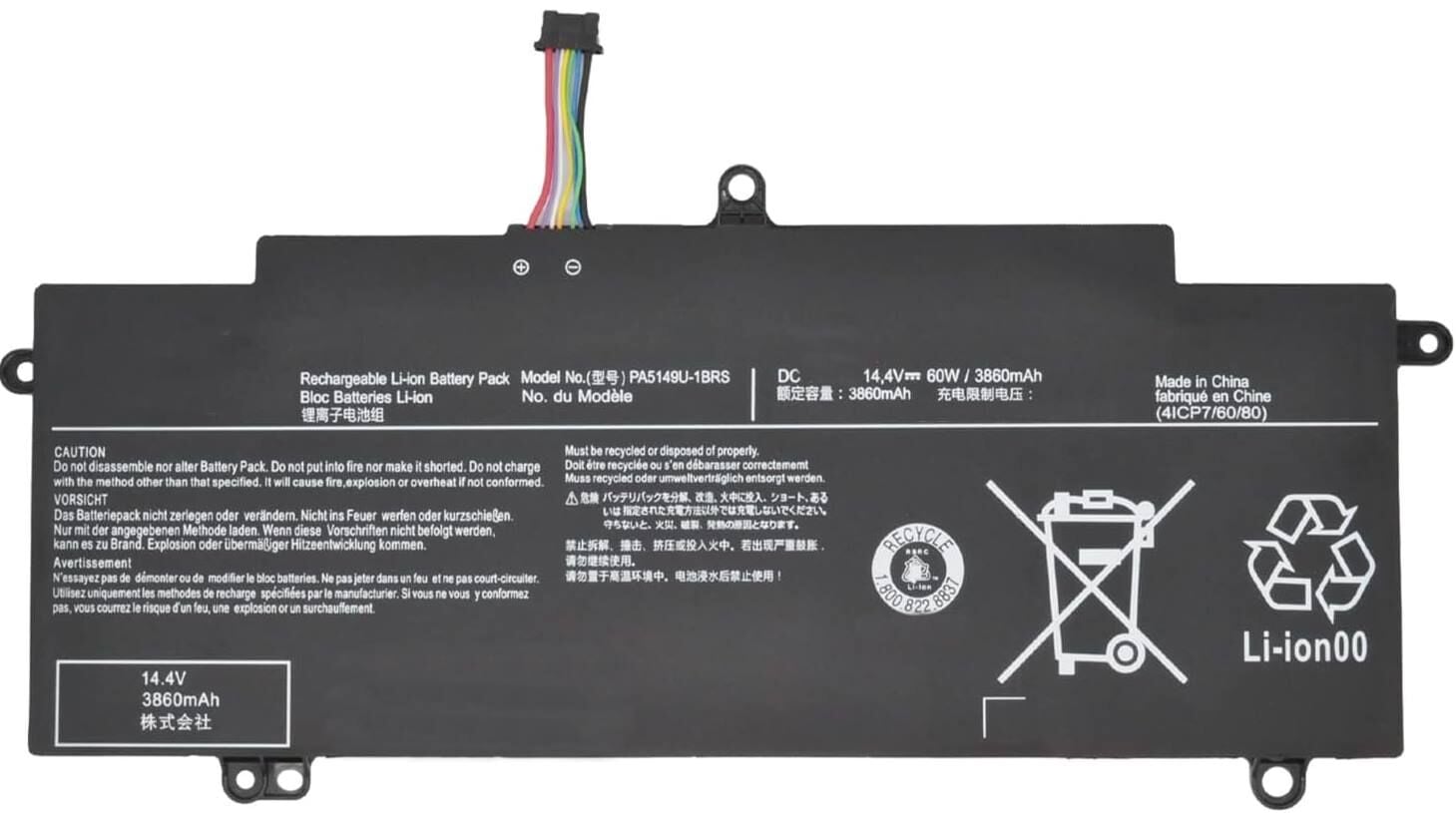 Toshiba Portege Z30-A Z30T-A Z35-A Z35T-A Batarya Pil Pa5136U-1BRS Z30-A-10P Z30-A-124 Z30-A-12R Z30-A-12T Z30-A-12X Z30-A-130 Z30-A-132 Z30-A-133 Z30-A-136 Z30-A-13E Z30-A-13H Z30-A-13R Z30-A-13W Z30-A-140 Z30-A-143 Z30-A-146 Z30-A-15F Z30-A-15M