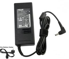 Asus Orijinal 19v 4.74a 90W  5.5mm x2.5mm  EXA1202XH ADP-90YD B, PA-1900-02 PA1900-29 PA1900-30 PA-1900-42 Adaptör Şarj Cihazı k52 k53 k55 k56 x53 x55 k54 x54 n61 x64 x550 x552 x551 x554 x555 k555 n50 n51 n55 n550