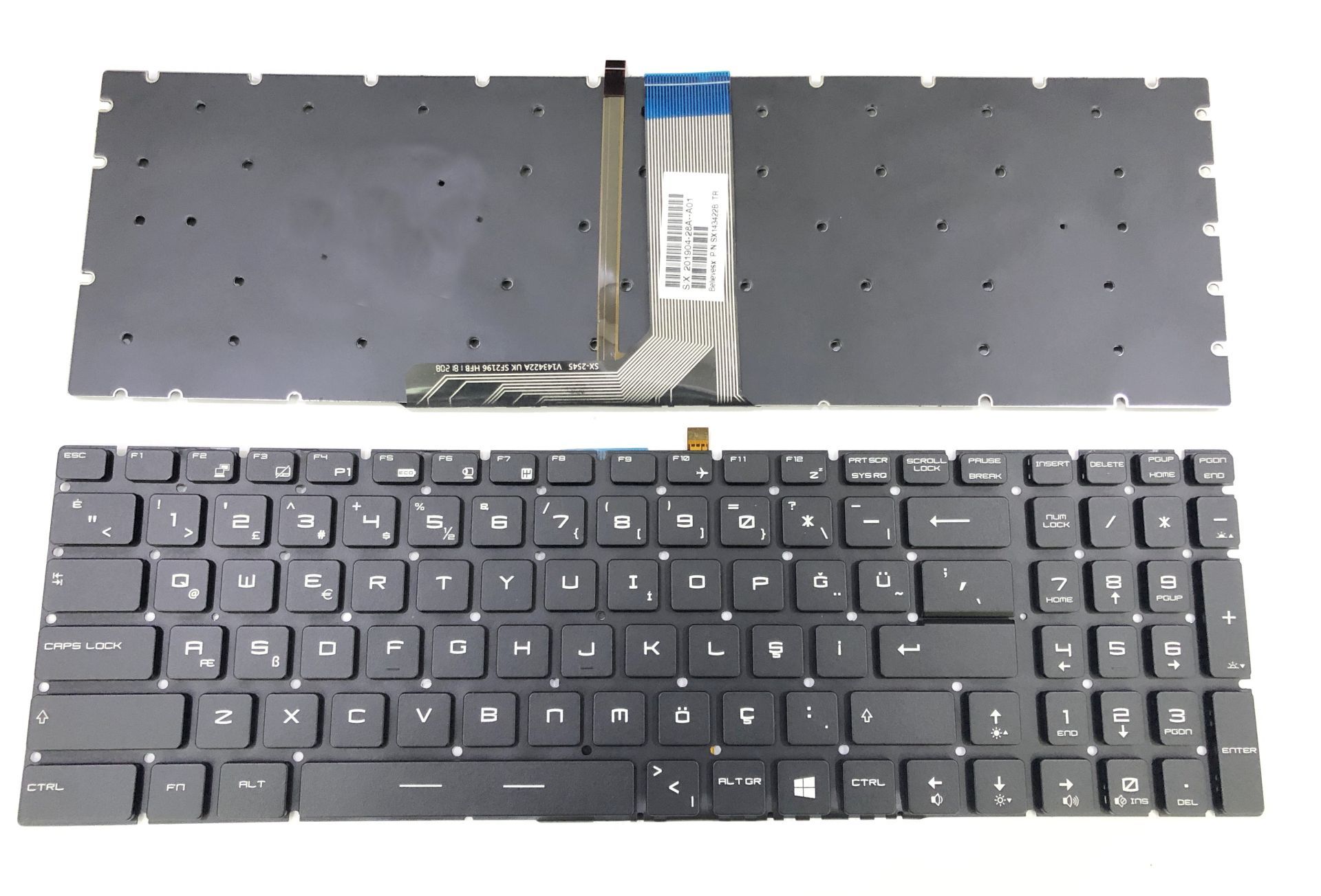 Msi GL63 GL65 GL75 MS-17E7 GE62 GP62 GT73 GP72 MS-179B MS-16JB MS-16J1 MS-16J2 MS-13J3 MS-16J5 GL72VR GL73 GV62 GV62VR GV72 GL65 GL75 GF75 Ms-16J3 Ms-16J4 Ms-16J6 Gp62 Ms-1795 Ms-1796 Ge72Mvr Ws60 Gs73 Gt73 Ws63 Ge73 Gt72S KLavye Rgb Aydınlatmalı MS-16J9