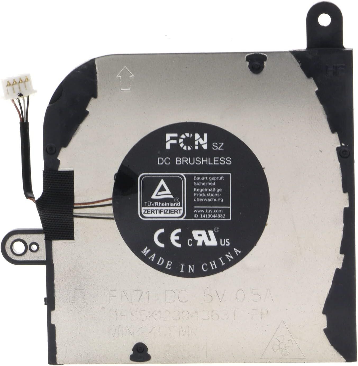 Dell Latitude 5420 P137G P137G001 Serisi 0HX40M FN71 DFS5K12304363T DC 5V Fan