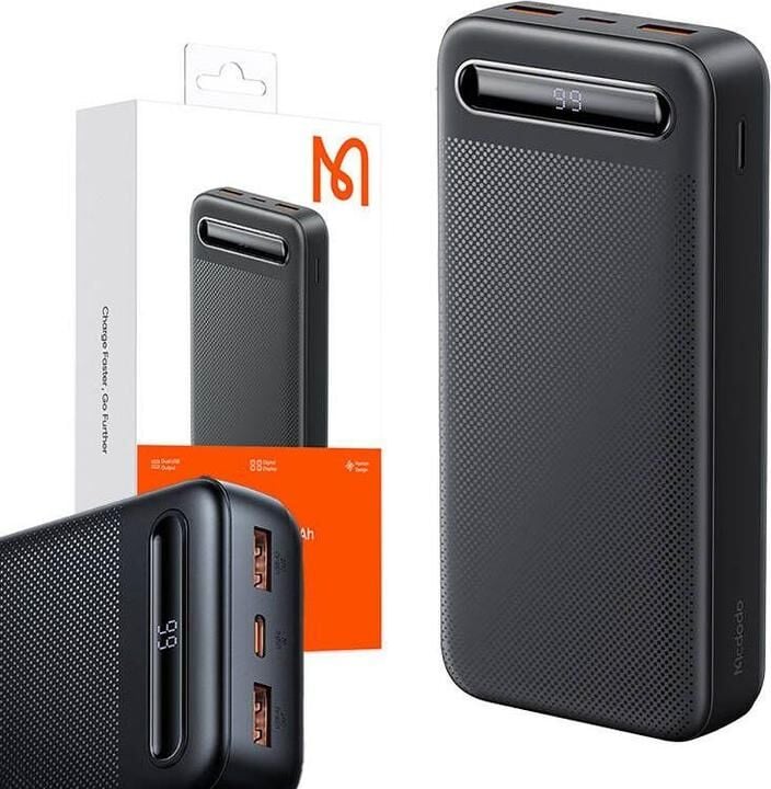 Mcdodo 20000mah Powerbank Led Ekranlı 20.000 Mah Taşınabilir Şarj Cihazı Siyah