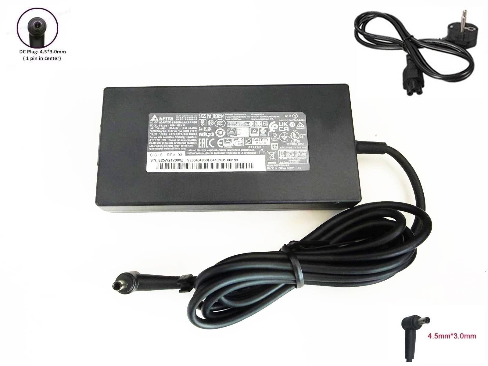Msı Orjınal Delta 20v 7.5A 150w 4.5mm x 3.0mm iğne uç Katana GF66 GF76 GL66 GL76 WF66 WF76 Gf63 gf65 GF75 Alpha 17 Pulse 15M Crosshair 15 17 Sword 15 17 Creator pro M16 M16 Ms-1581, Ms-1584 Ms-1583 Ms17l1 Ms-16r5 ADP-150CH B, Adaptör Şarj Cihazı